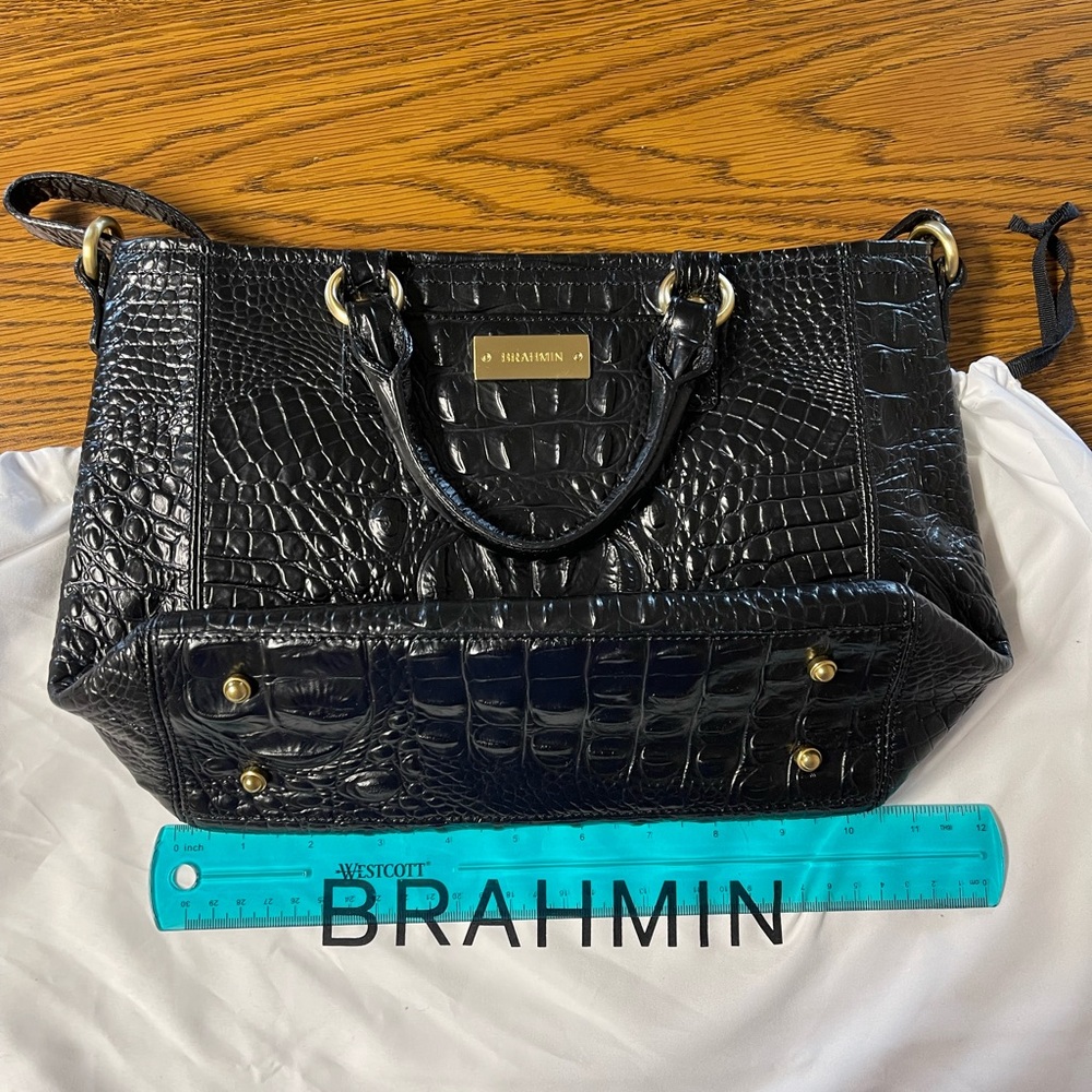 Preloved Black Brahmin Bag - Picture 7 of 8